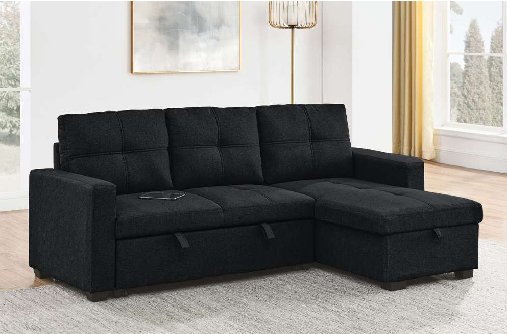 Sofa bed with storage