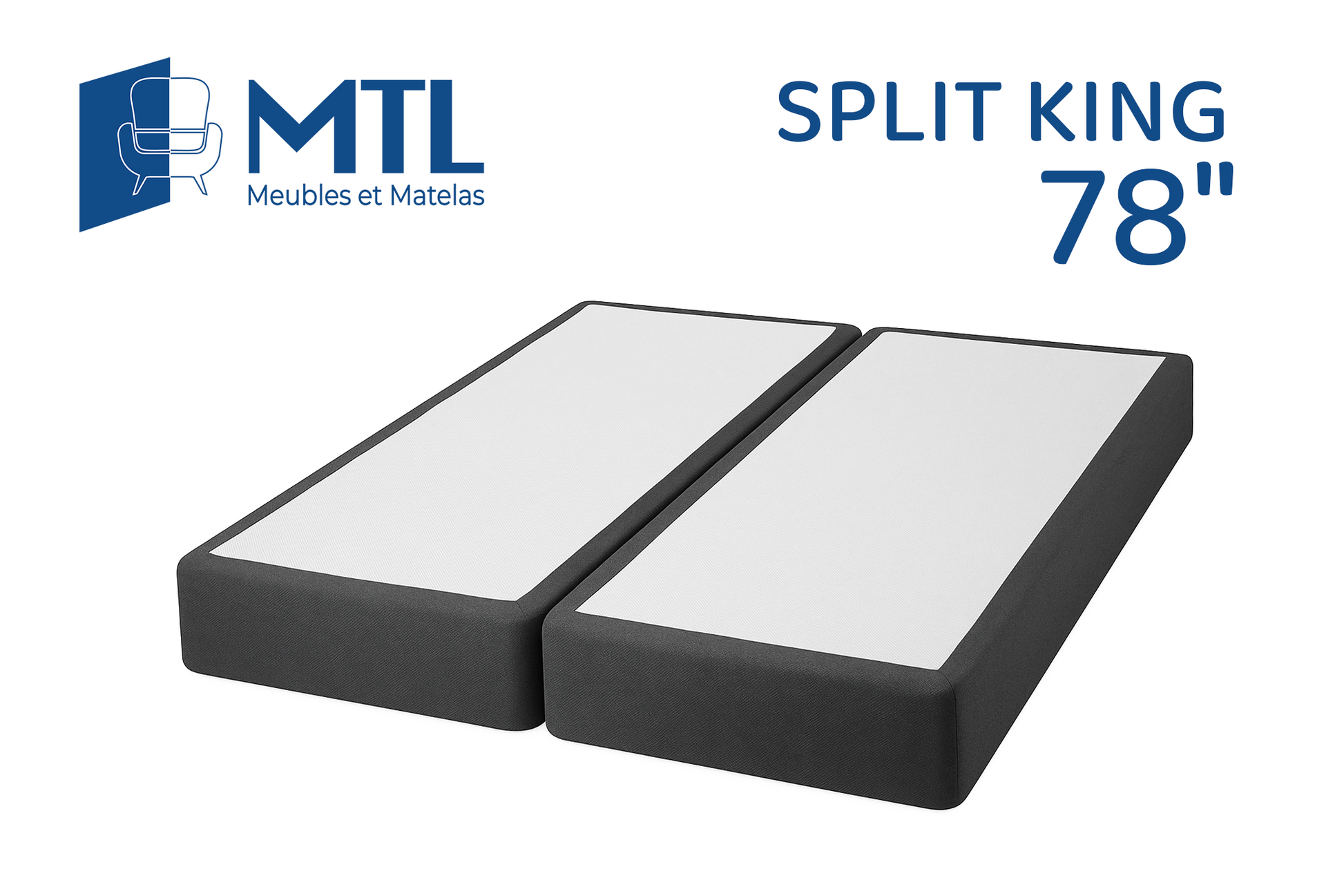 Split King box spring made in Canada