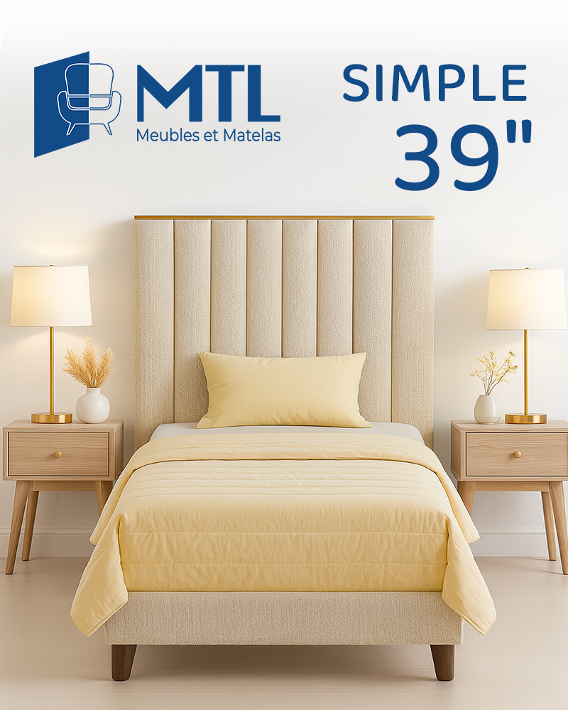 Single beds 39"