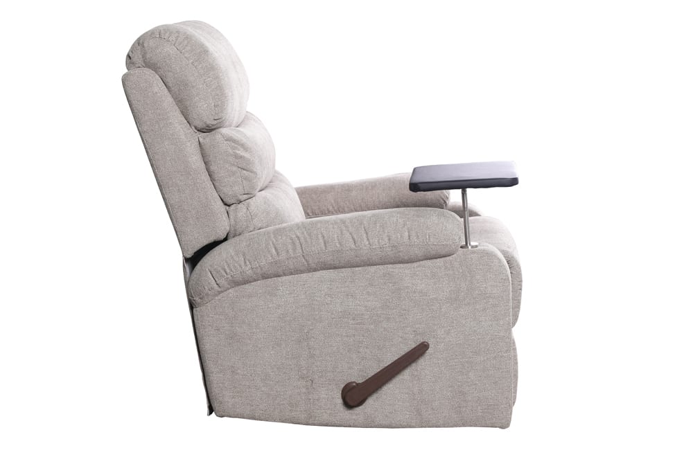 soft chocolate air leather power lift recliner with cup holders