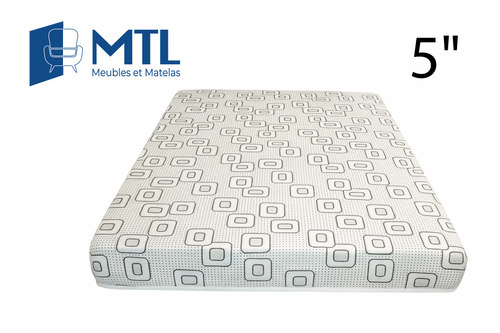 5" versatile firm foam mattress – matela mince ferme et polyvalente – colchón compacto, versátil y firme à Montréal
