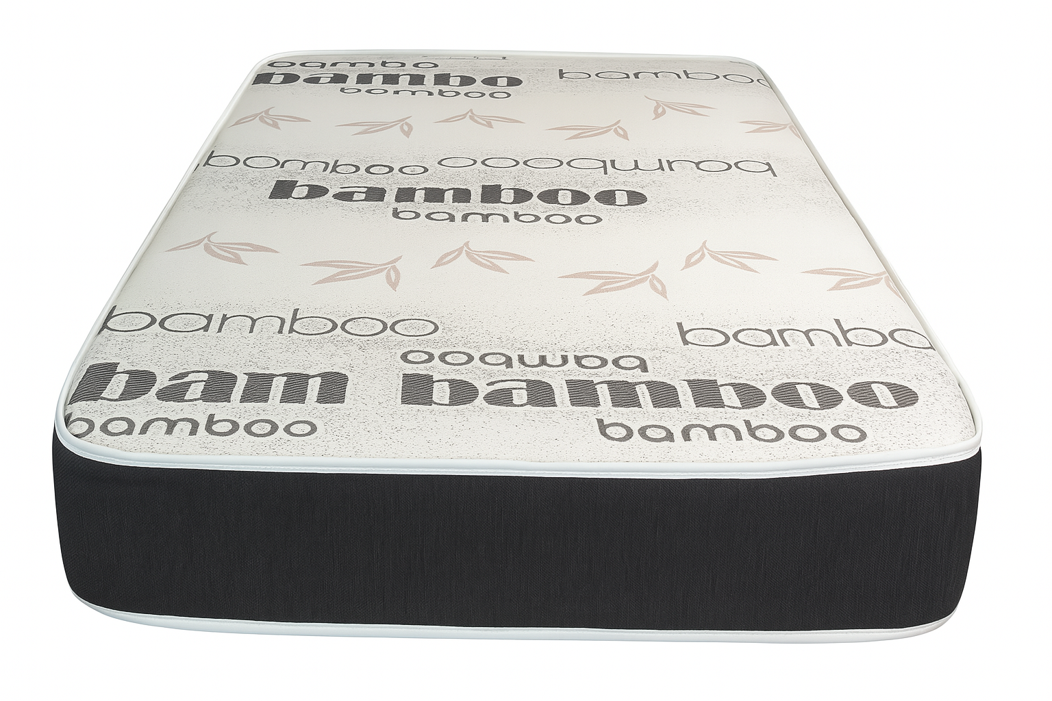 Matelas double en mousse de bambou de 9 pouces – Soutien adapté à la colonne vertébrale