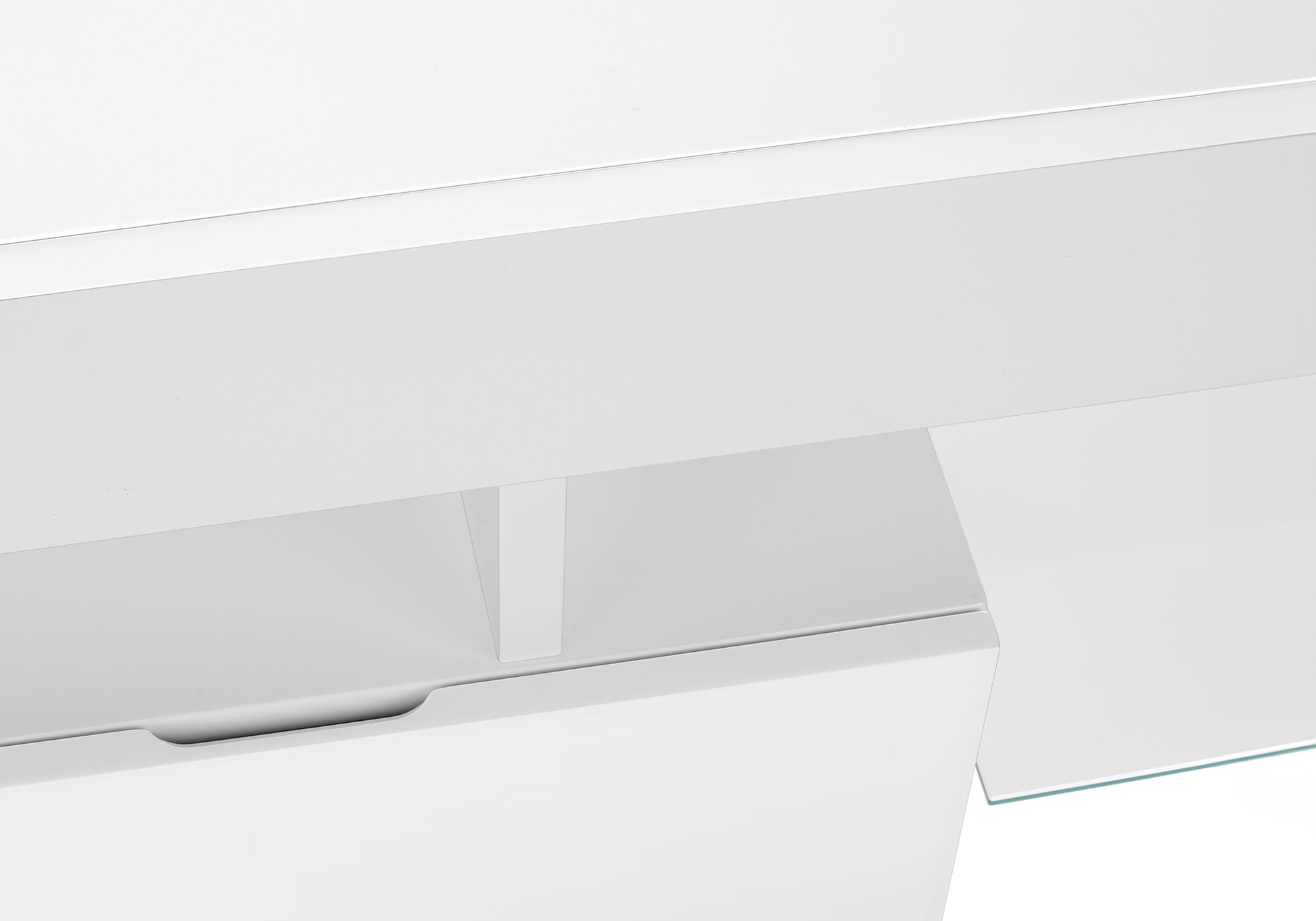 Meuble TV contemporain — Blanc