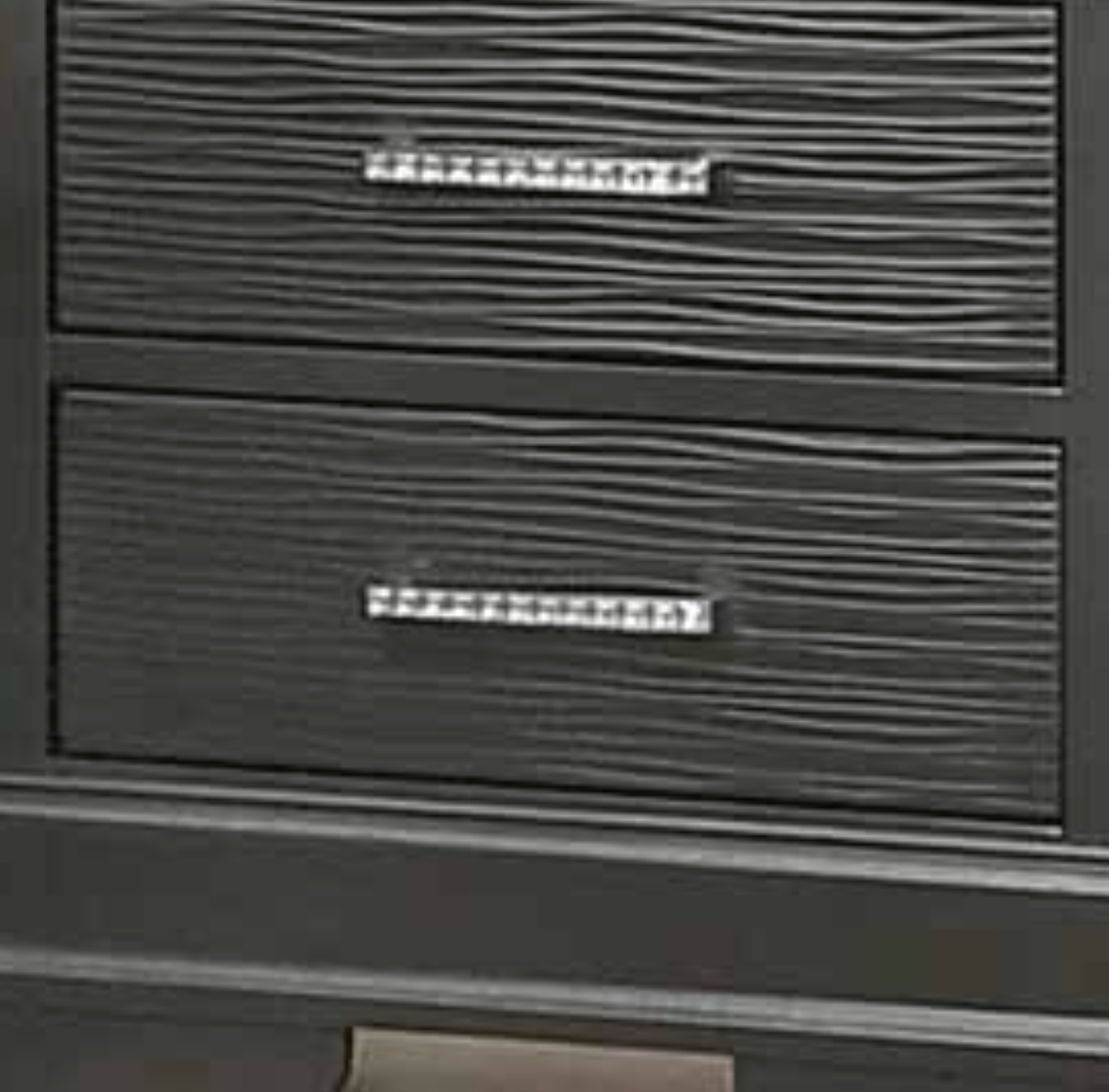 Luxury Bedroom Set Queen – Gunmetal Grey