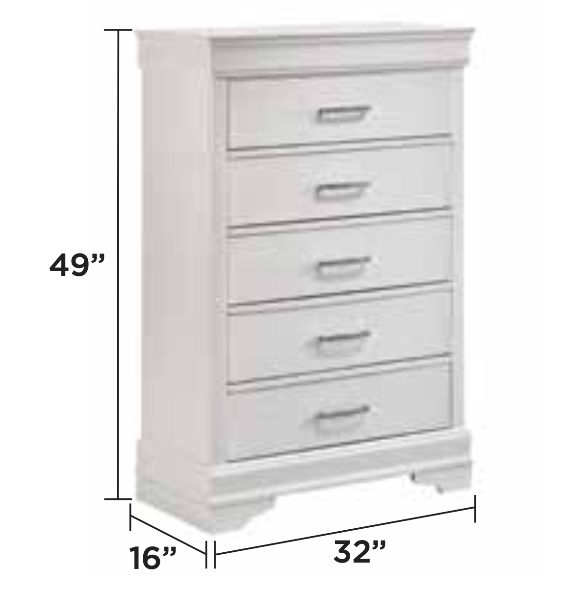 Luxury Bedroom Set Queen – White