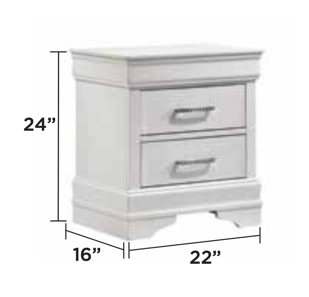 Luxury Bedroom Set Queen – White