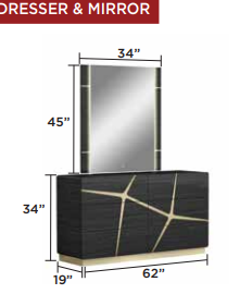 Chloe queen bedroom set