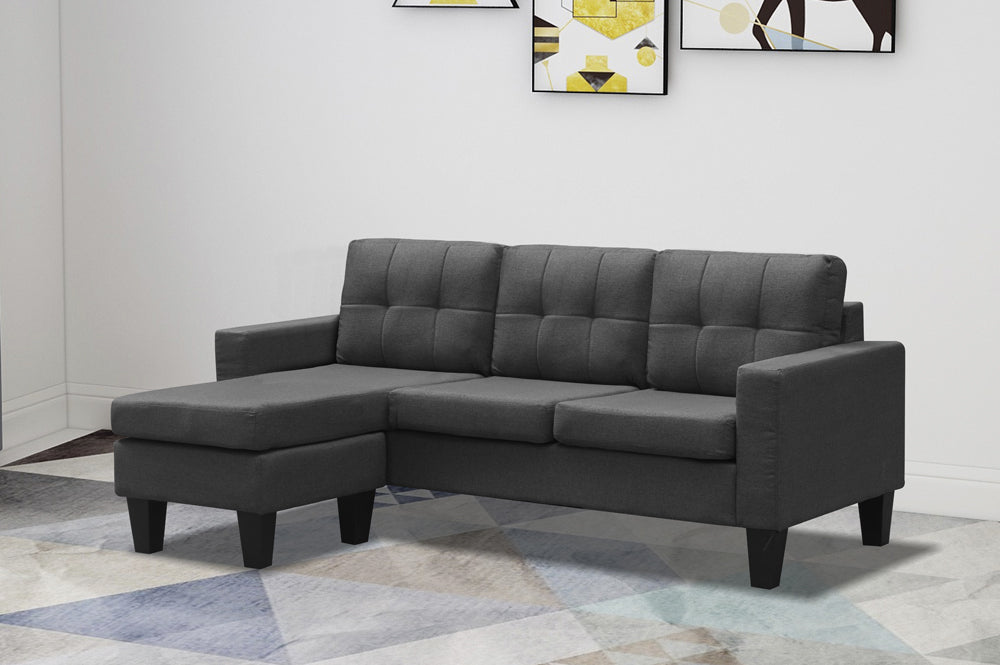Canapé avec pouf