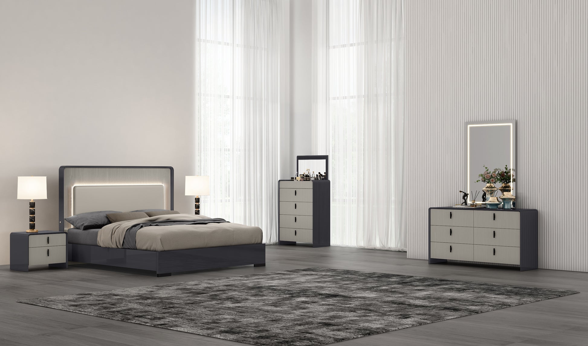 Ember king bedroom set