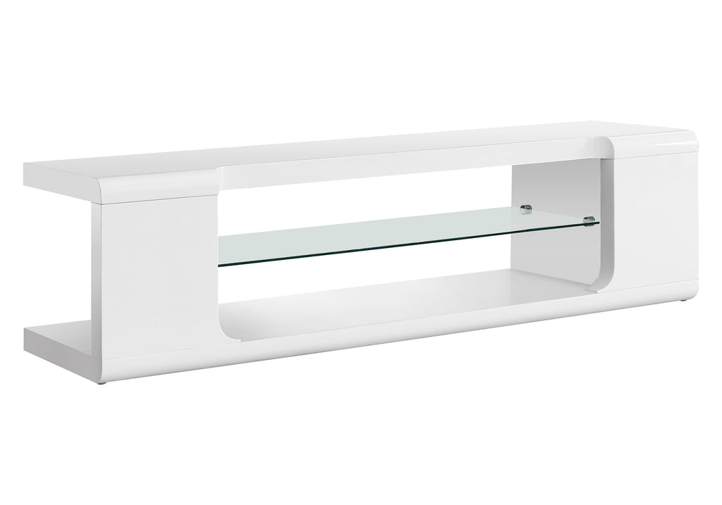 Meuble TV moderne — Blanc