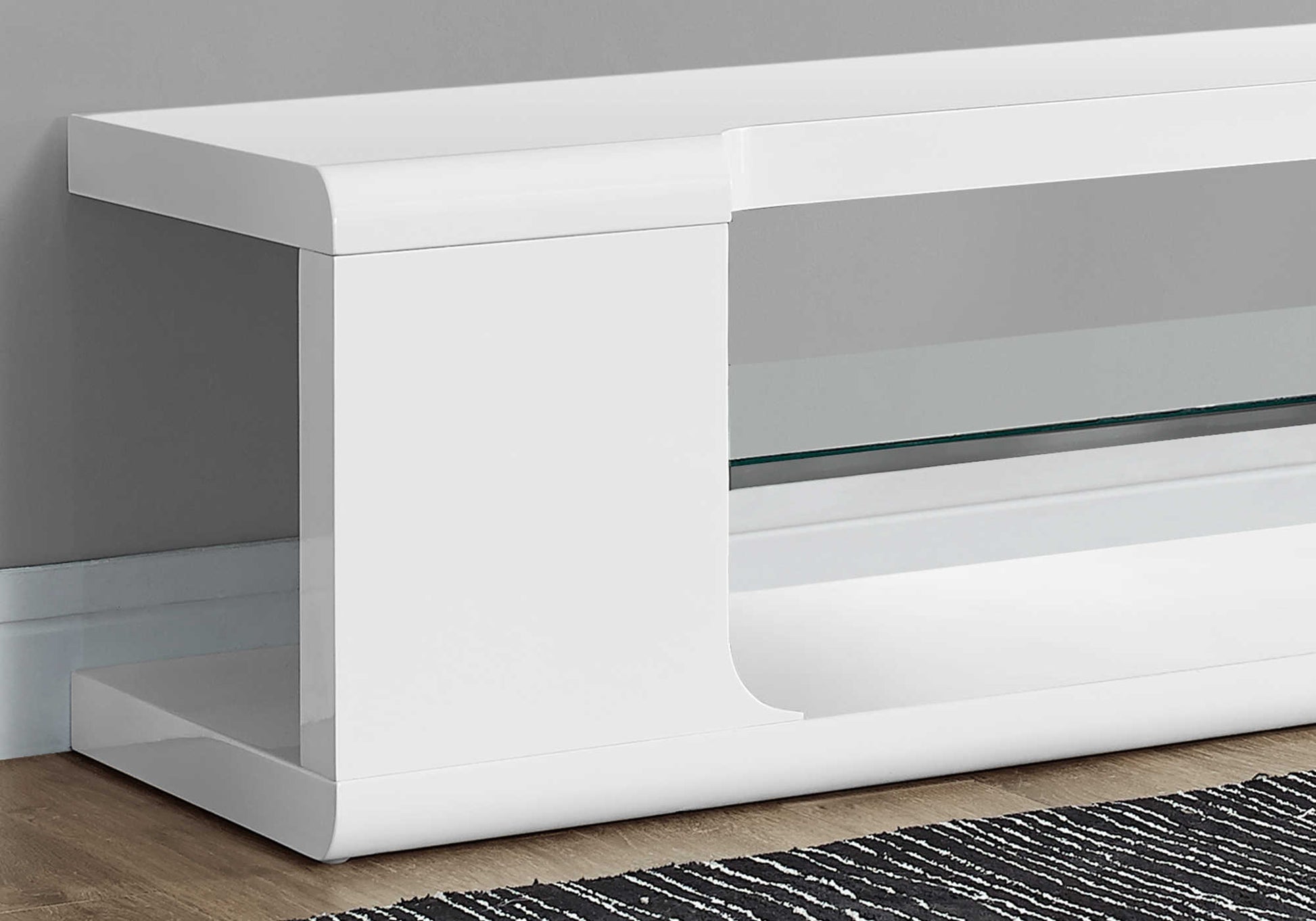 Meuble TV moderne — Blanc